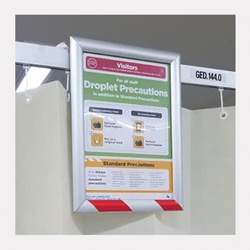 Warning Sign Hang Version for Cubicles | Bamford: Kiwi Medical Supplier